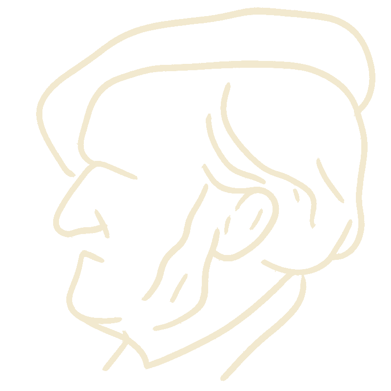 Richard Wagner profile outline